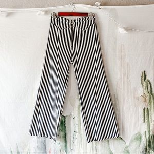 LYKKE WULLF JESSE ZIP UP PANT - STRIPE / SMALL